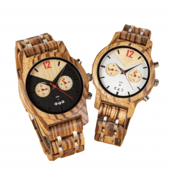 Hornbeam Couple Wooden Wood Wrist Watches Set