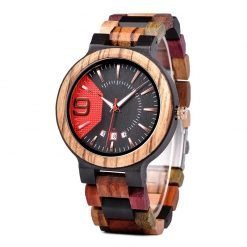 Padauk – Wooden Zebrawood Ebony Wood Watches