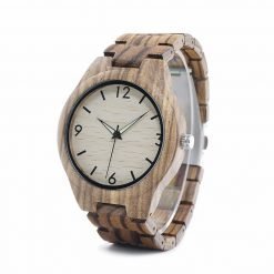 Zebrano – Zebrawood Wooden Watch